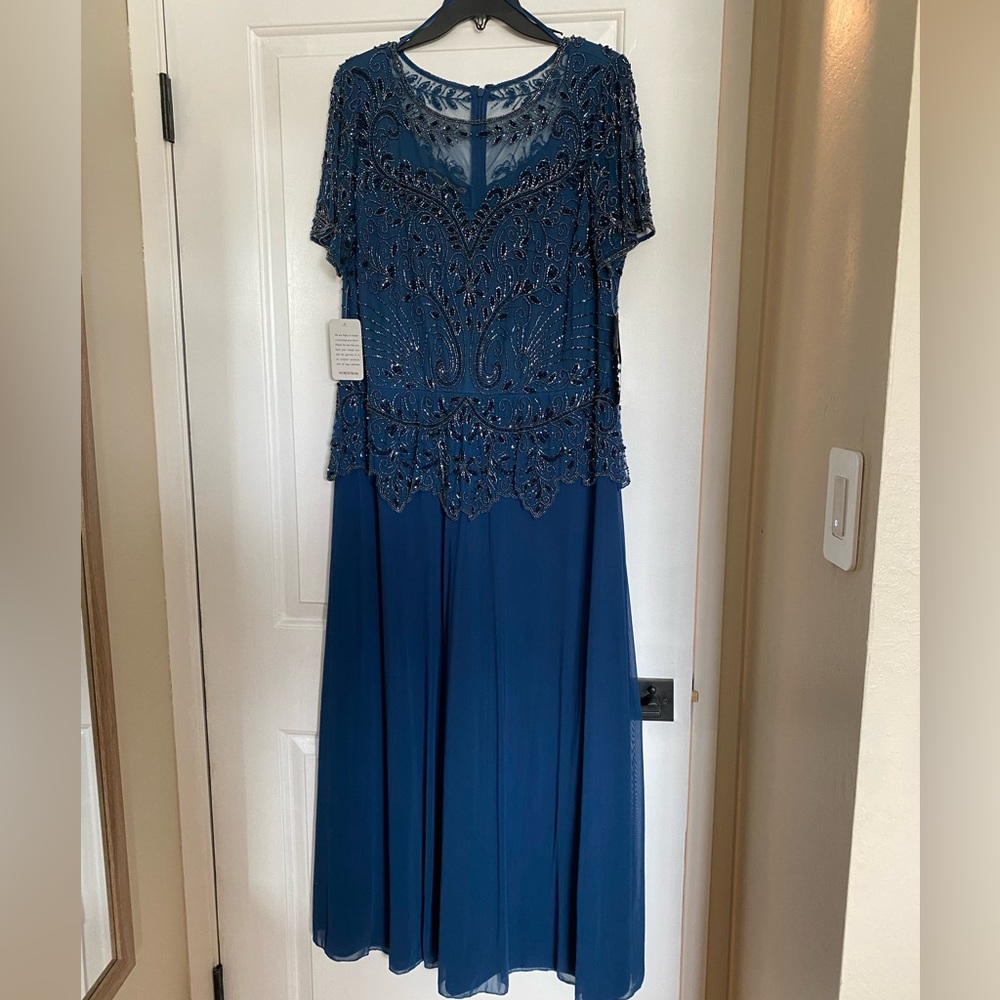 Beaded Bodice A-Line Gown
Pisarro Nights size 16W